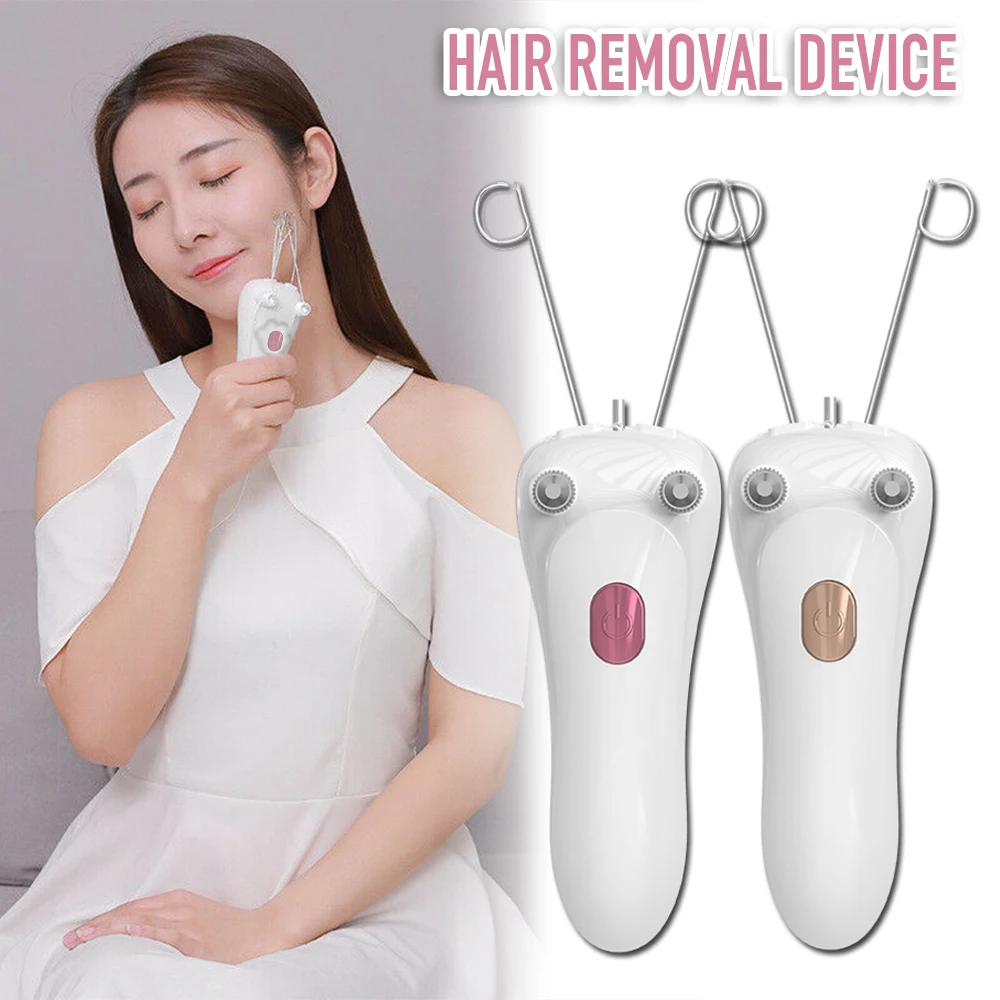 Electric Hair Removal Device USB Rechargeable Cotton Thread Epilator Rejuvenation Beauty Tool Lady Epilator Facial Hair Remover
Electric Hair Removal Device USB Rechargeable Cotton Thread Epilator Rejuvenation Beauty Tool Lady Epilator Facial Hair Remover