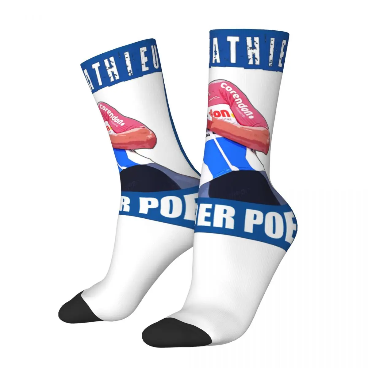 

Male Mathieu Van Der Poel Winner Socks Soft Fashion Socks Hip Hop Merch Middle TubeStockings Small Gifts