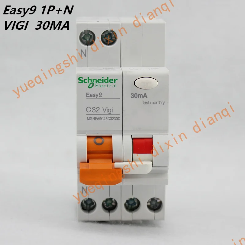 

Schneider Electric Easy9 1P+N 2P 16A 40A 30MA Mini Leakage Circuit Breaker Protection Switch Residual Current Operation Device