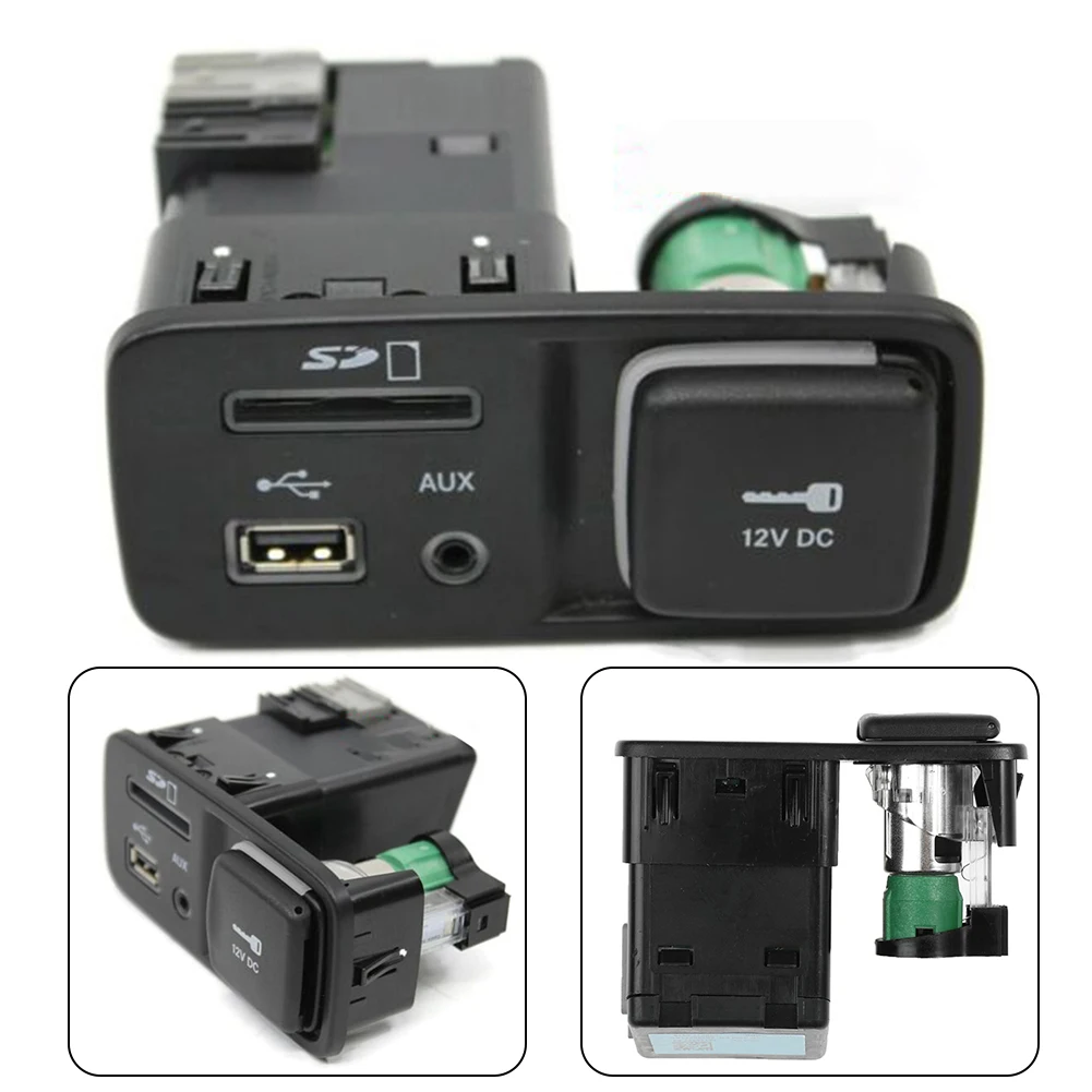 12V DC Auxiliary Audio USB Center Console AUX USB SD For Jeep For Cherokee 2014-2017 68146071AC Auxiliary Audio jack Replacement
12V DC Auxiliary Audio USB Center Console AUX USB SD For Jeep For Cherokee 2014-2017 68146071AC Auxiliary Audio jack Replacement