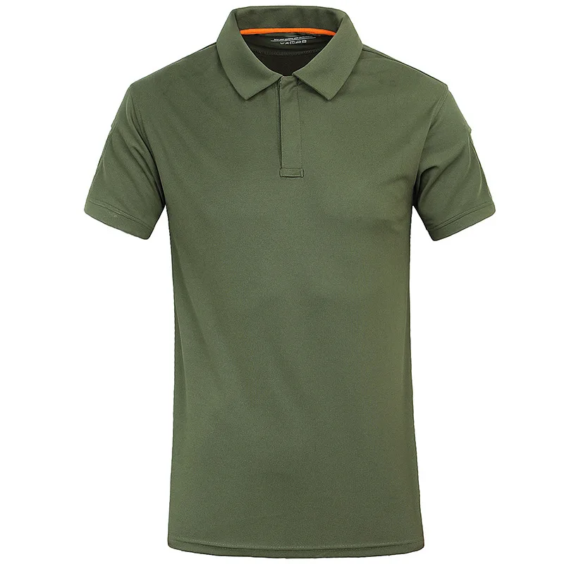 T-shirt Men's Lapel Tactical Short-sleeved Polo Shirt Elastic Quick-drying T-shirt Military Short-sleeved Men's Summer
T-shirt Men's Lapel Tactical Short-sleeved Polo Shirt Elastic Quick-drying T-shirt Military Short-sleeved Men's Summer
