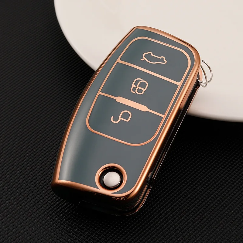 New TPU Car Key Cover For Ford Fiesta Focus 2 Ecosport Kuga Escape Falcon B-Max C-Max Eco Sport Galaxy Car Interior Accessories
New TPU Car Key Cover For Ford Fiesta Focus 2 Ecosport Kuga Escape Falcon B-Max C-Max Eco Sport Galaxy Car Interior Accessories