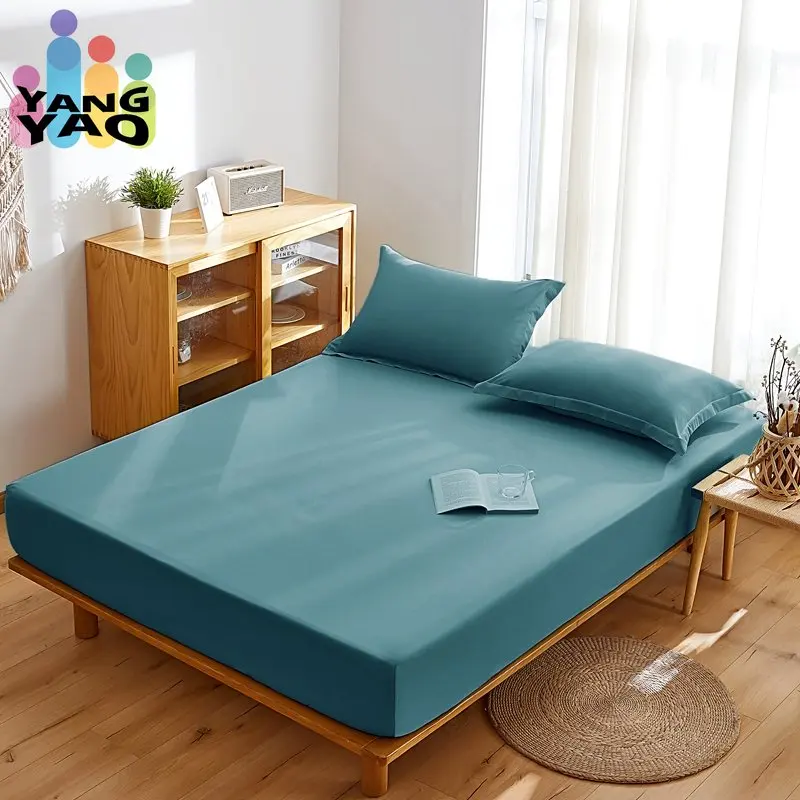Yaapeet Fitted Sheet 1pcs 100%Cotton Solid Fitted Sheet Mattress Cover Four Corners With Elastic Band Bed Sheet(no Pillowcases)
Yaapeet Fitted Sheet 1pcs 100%Cotton Solid Fitted Sheet Mattress Cover Four Corners With Elastic Band Bed Sheet(no Pillowcases)
