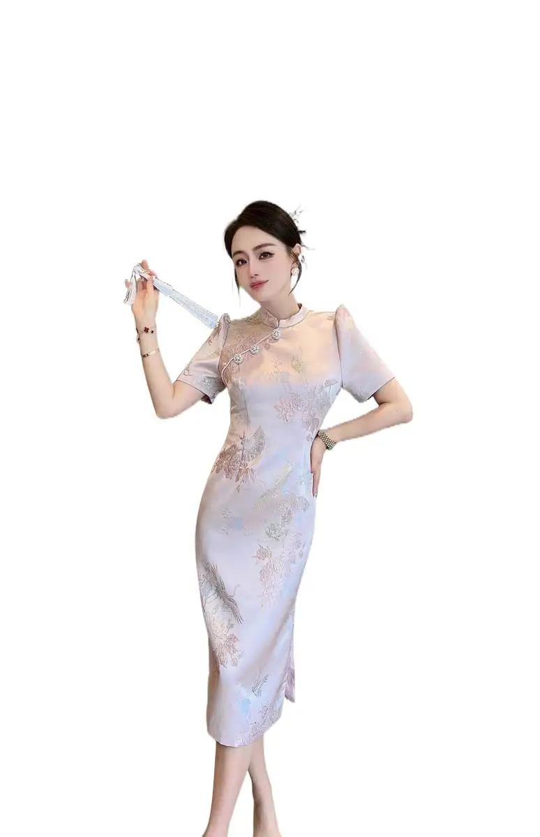2023 Women's Clothing Summer National Style Improved Cheongsam Dress Slim Dress 0818
2023 Women's Clothing Summer National Style Improved Cheongsam Dress Slim Dress 0818