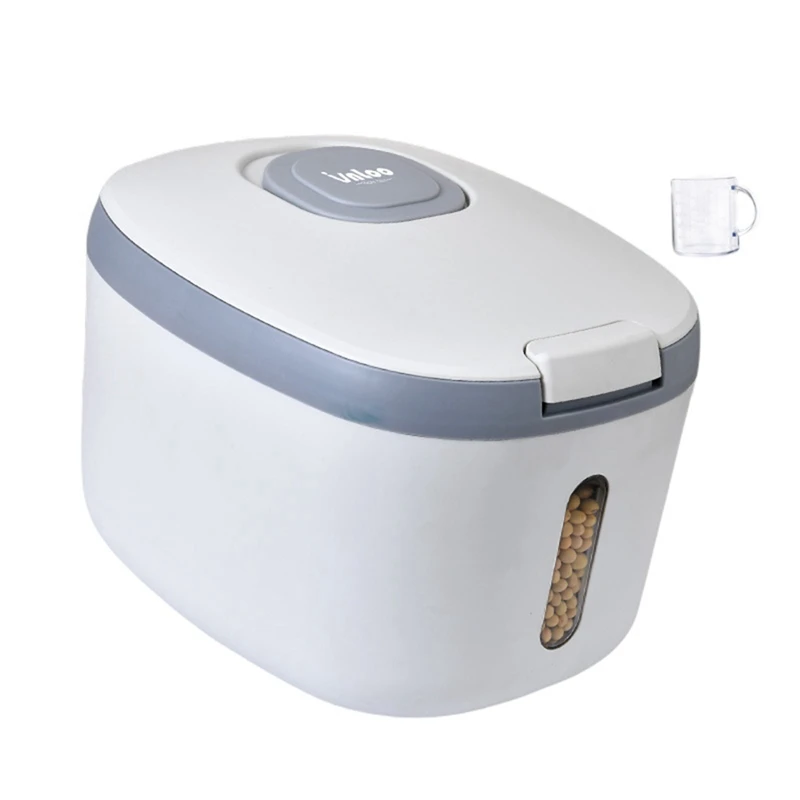 Kitchen Container 10KG Bucket Insect-Proof Moisture-Proof Rice Cylinder Grain Sealed Storage Rice Flour Bucket
Kitchen Container 10KG Bucket Insect-Proof Moisture-Proof Rice Cylinder Grain Sealed Storage Rice Flour Bucket