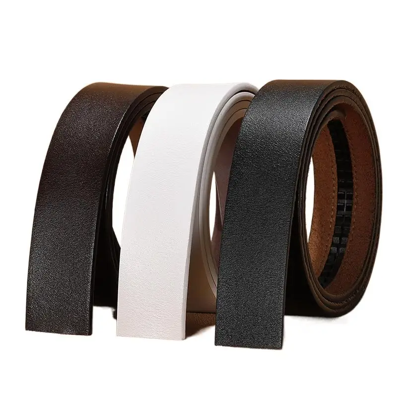 Brand 100% Pure Cowhide Belt Strap No Buckle Real Genuine Leather Belts Without Automatic Buckle Belt For Men High Quality
Brand 100% Pure Cowhide Belt Strap No Buckle Real Genuine Leather Belts Without Automatic Buckle Belt For Men High Quality