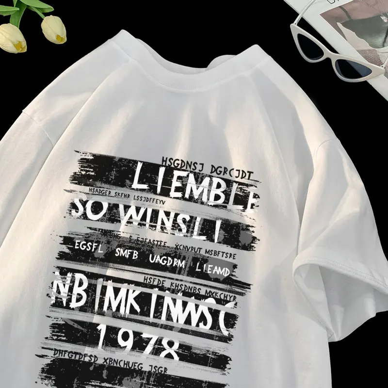 Oversized T-shirt For Men Letter Print Short Sleeve Summer Man Tshirts Fashion Korean Streetwear O-neck Tops Casual Male Tees
Oversized T-shirt For Men Letter Print Short Sleeve Summer Man Tshirts Fashion Korean Streetwear O-neck Tops Casual Male Tees