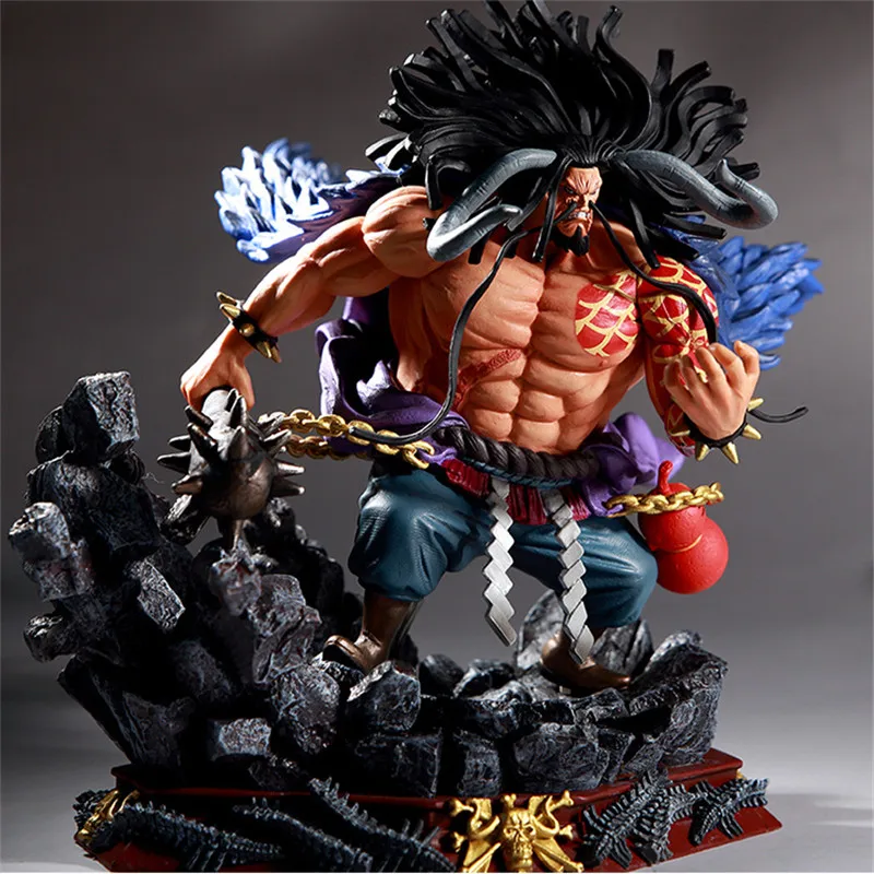 Kaido Quatro Four Emperors Sittingg Ver. Luffy Fighter PVC Action Figures One Piece Collectibles Model 19cm
Kaido Quatro Four Emperors Sittingg Ver. Luffy Fighter PVC Action Figures One Piece Collectibles Model 19cm