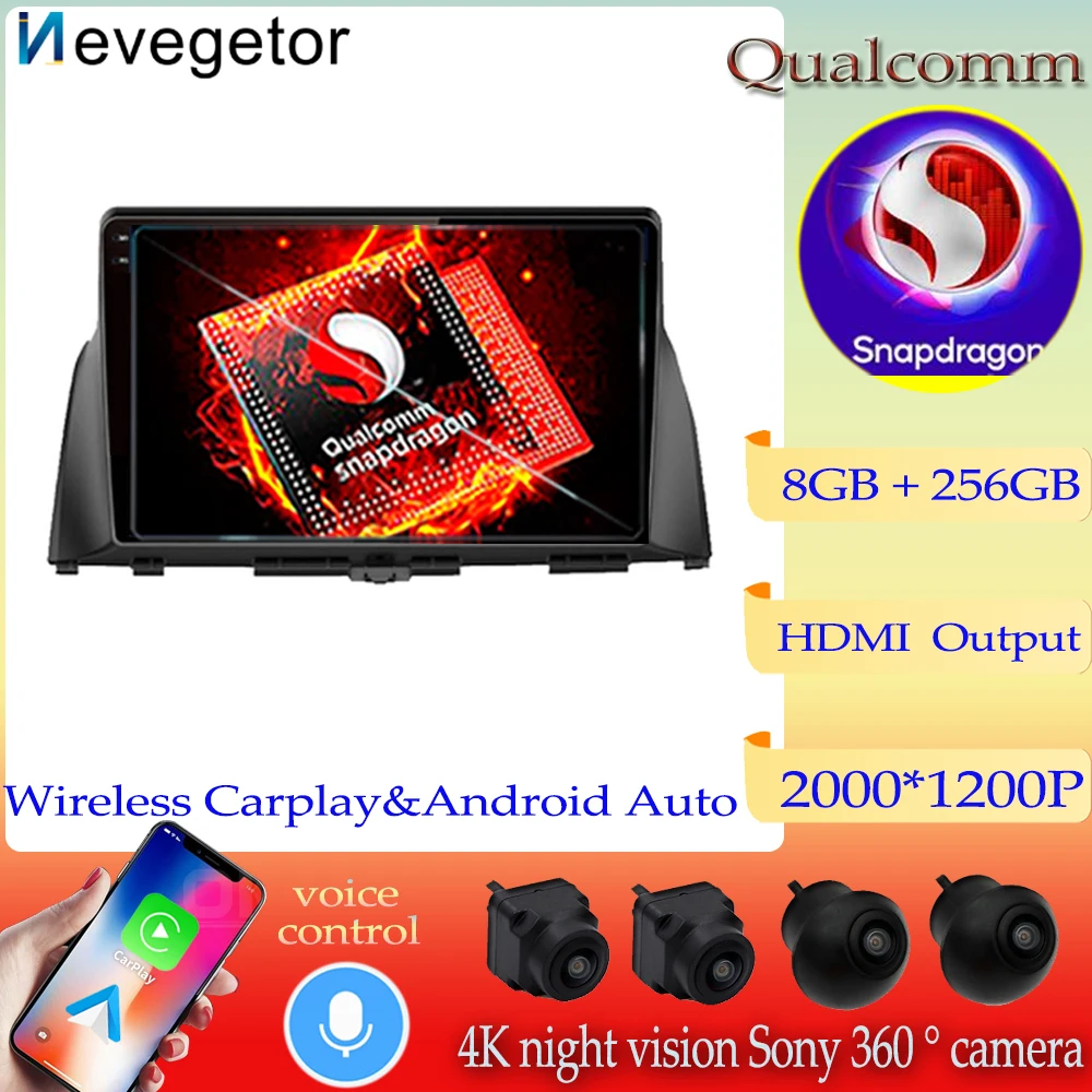 Автомагнитола Qualcomm Snapdragon для KIA Optima K5 2016 2017 2018 Android 12, автомобильное радио, мультимедийный стерео видеоплеер Carplay
Автомагнитола Qualcomm Snapdragon для KIA Optima K5 2016 2017 2018 Android 12, автомобильное радио, мультимедийный стерео видеоплеер Carplay