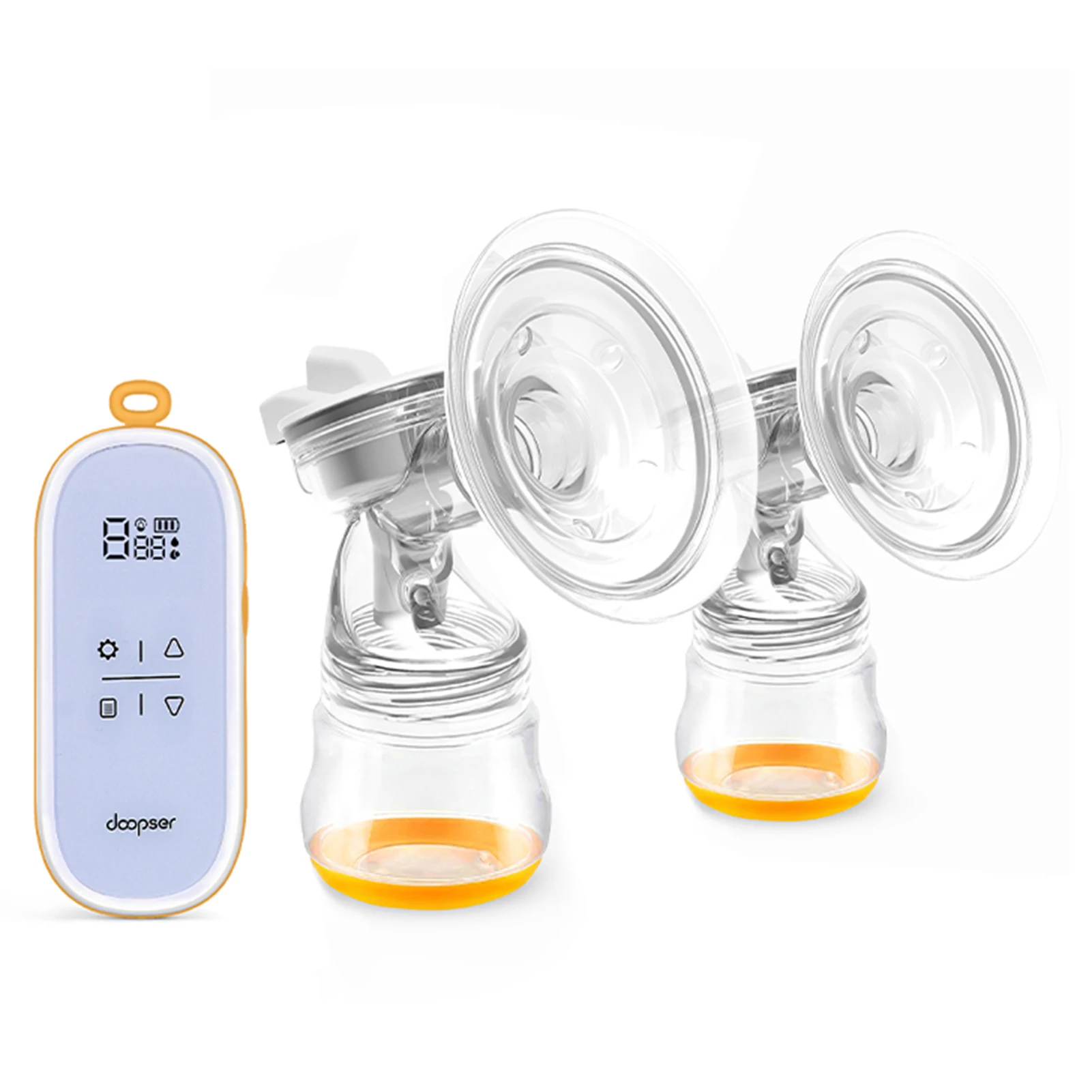 Double Electric Breast Pump for Breastfeeding Hands Free Breast Pump 3 Modes & 9 Suction Levels Low Noise Anti-Backflow 24mm
Double Electric Breast Pump for Breastfeeding Hands Free Breast Pump 3 Modes & 9 Suction Levels Low Noise Anti-Backflow 24mm