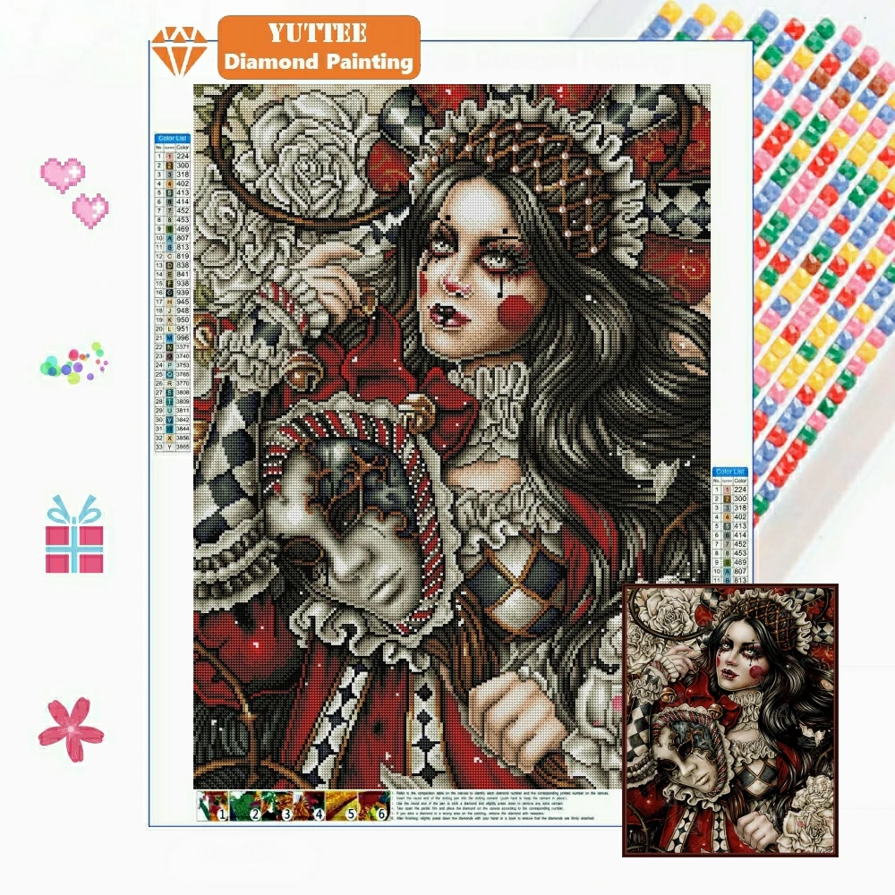 Queen of Wands Vampire Witch 5D Diamond Painting Full Diamond Mosaic Gothic Fantasy Embroidery Picture Cross Stitch Home Decor
Queen of Wands Vampire Witch 5D Diamond Painting Full Diamond Mosaic Gothic Fantasy Embroidery Picture Cross Stitch Home Decor