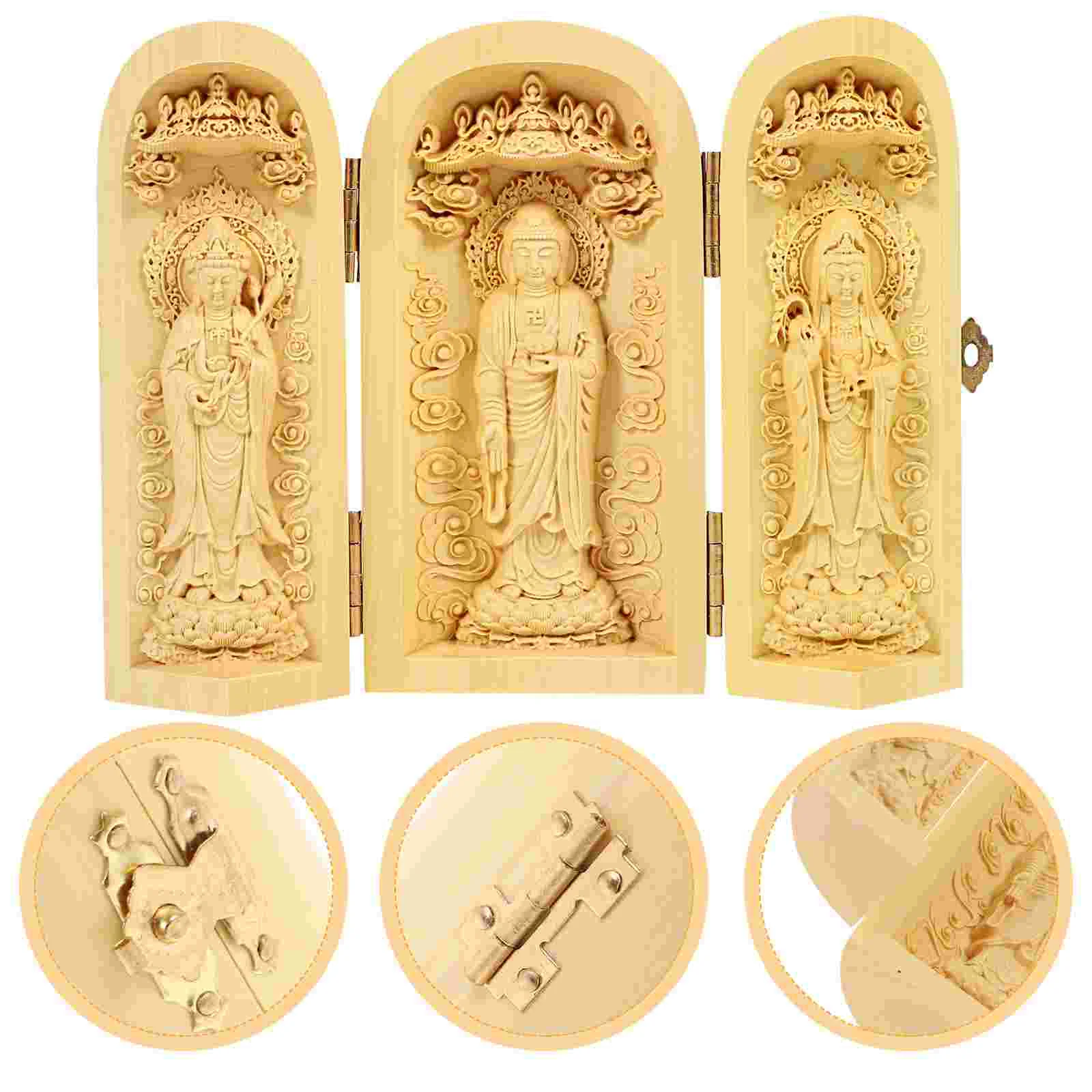 Statue Zen Figurine Wood Statues Wooden Ornament Decor Sitting Sculpture Decorative Praying Figurines Mini Asian Meditating Home
Statue Zen Figurine Wood Statues Wooden Ornament Decor Sitting Sculpture Decorative Praying Figurines Mini Asian Meditating Home