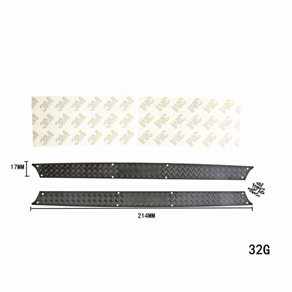 Simulation Car Model Side Bumper Anti-slip Board for 1/8 KM Tank 300 Metal Anti-skid Plate Side Bar RC Car Accessories
Simulation Car Model Side Bumper Anti-slip Board for 1/8 KM Tank 300 Metal Anti-skid Plate Side Bar RC Car Accessories