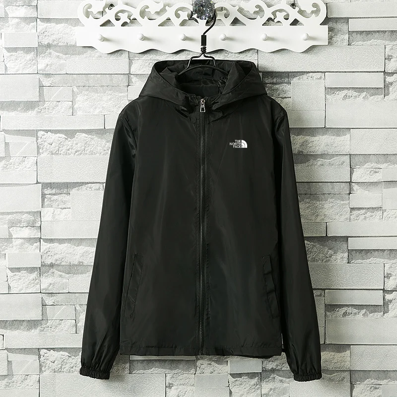 Outdoor Sports Men's and Women's Jacket Brand Top Men's Casual Windbreaker Hooded Zipper Sun Protection Coat 
Outdoor Sports Men's and Women's Jacket Brand Top Men's Casual Windbreaker Hooded Zipper Sun Protection Coat