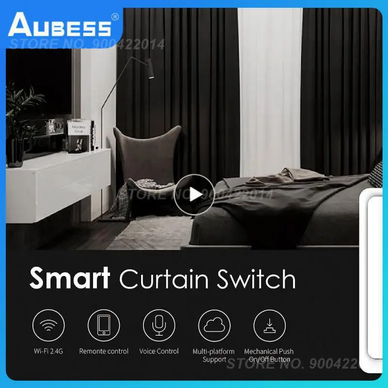 Wireless Smart Curtain Switch 400w Zigbee Roller Blinds Shutter App Remote Control Tuya Relay Status Panel Switch Timer
Wireless Smart Curtain Switch 400w Zigbee Roller Blinds Shutter App Remote Control Tuya Relay Status Panel Switch Timer