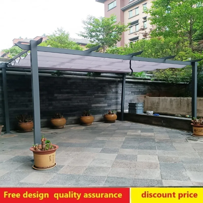 Pavilion outdoor courtyard new Chinese aluminum alloy electric sun shed garden outdoor shutter shed homestay leisure pavilion
Pavilion outdoor courtyard new Chinese aluminum alloy electric sun shed garden outdoor shutter shed homestay leisure pavilion