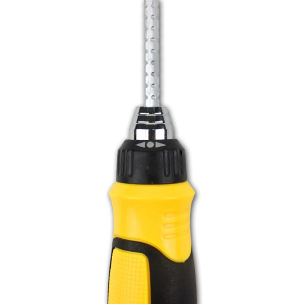 12 In 1 Three-Way Ratchet Screwdriver Adjustment Telescopic Extension Rod Stainless Steel Ratchet Screw Drivers Repair Hand Tool
12 In 1 Three-Way Ratchet Screwdriver Adjustment Telescopic Extension Rod Stainless Steel Ratchet Screw Drivers Repair Hand Tool