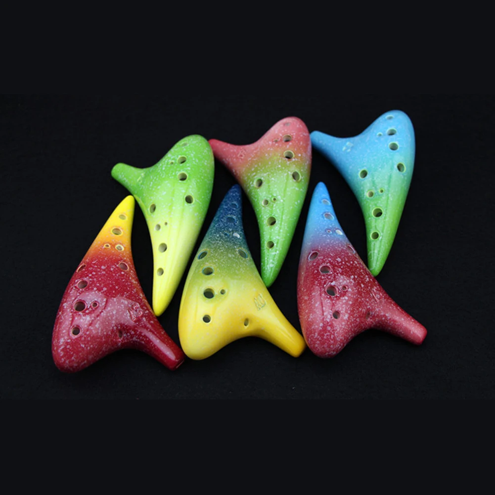 12 Holes C Key Alto Ceramic Ocarina Colourful Flute Musical Instrument Gift Ocarina Alto Ornaments Lanyard Beautiful Gift
12 Holes C Key Alto Ceramic Ocarina Colourful Flute Musical Instrument Gift Ocarina Alto Ornaments Lanyard Beautiful Gift