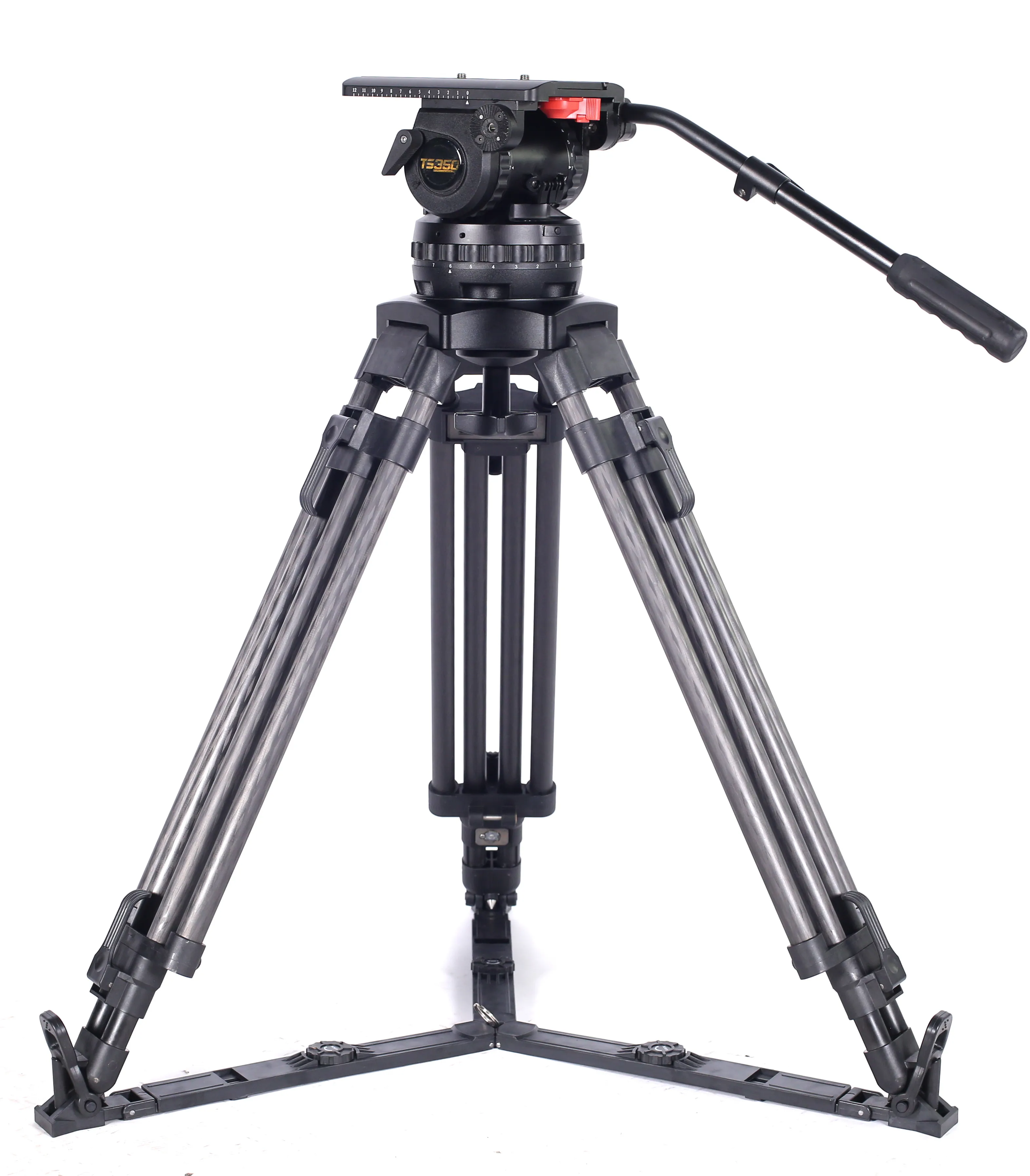 Broadcasting Heavy Duty Payload 40KGS Carbon Fiber Tripod with Fluid Head
Broadcasting Heavy Duty Payload 40KGS Carbon Fiber Tripod with Fluid Head