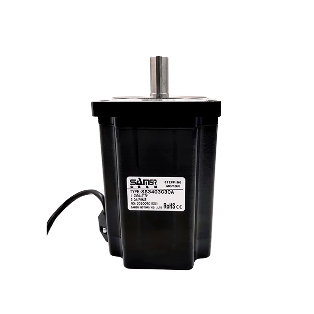 Samsr nema 34 1.2 degree stepper motor 3 phase hybrid bipolar 4.0 N.m open loop digital micro stepping stepper motor
Samsr nema 34 1.2 degree stepper motor 3 phase hybrid bipolar 4.0 N.m open loop digital micro stepping stepper motor