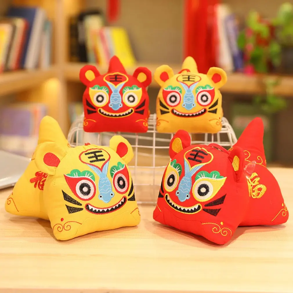 2022 Cute Tiger Doll Chinese Folk Mascot Symbol Cartoon Animal Plush Stuffed Toy Small Pendant Decoration Children Family Gift
2022 Cute Tiger Doll Chinese Folk Mascot Symbol Cartoon Animal Plush Stuffed Toy Small Pendant Decoration Children Family Gift