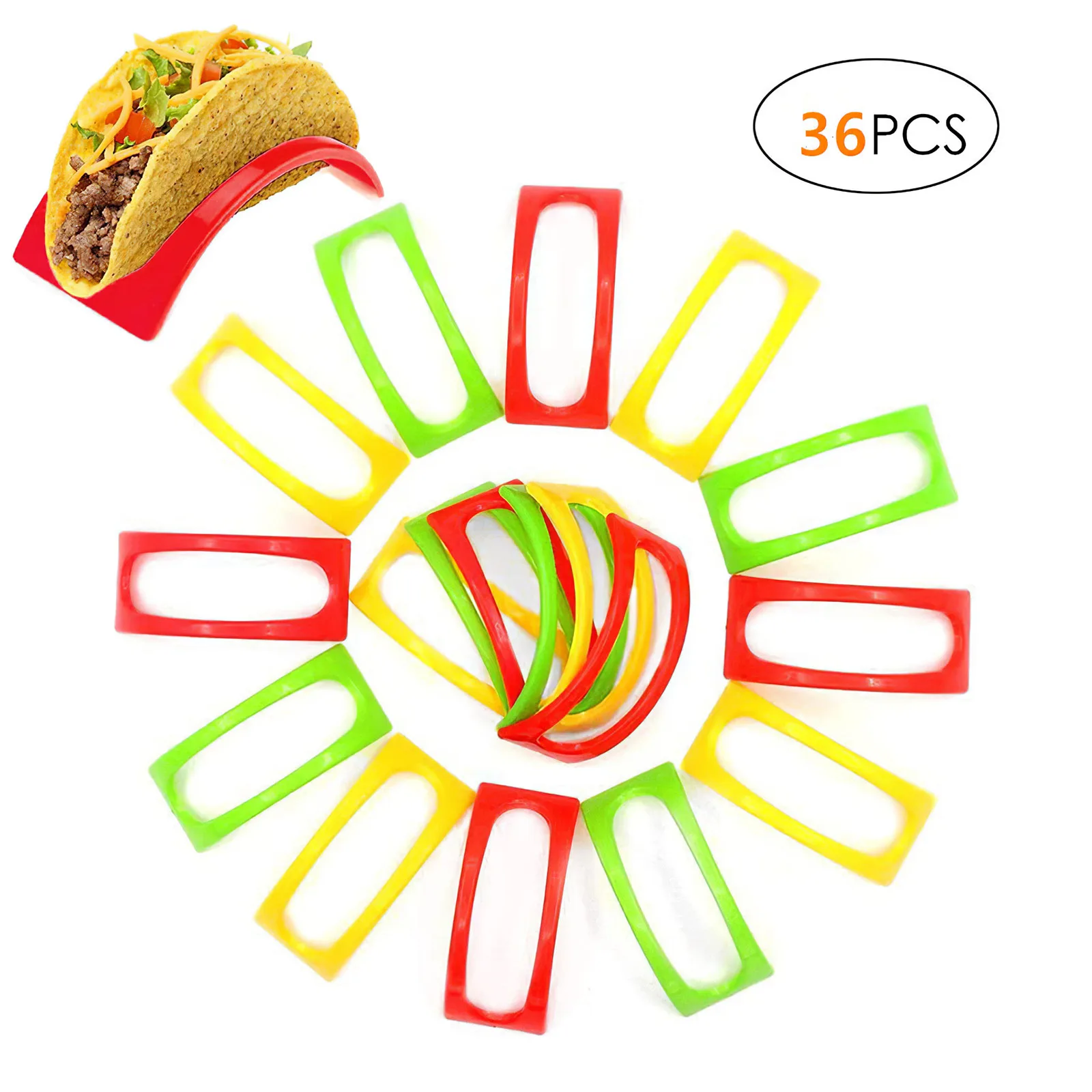 36 шт., держатели для тако, пластиковые подставки для тако, держатель для ракушек, стойка для тако, Tortillas Burritos Bar, мексиканская крепированная по...
36 шт., держатели для тако, пластиковые подставки для тако, держатель для ракушек, стойка для тако, Tortillas Burritos Bar, мексиканская крепированная по...