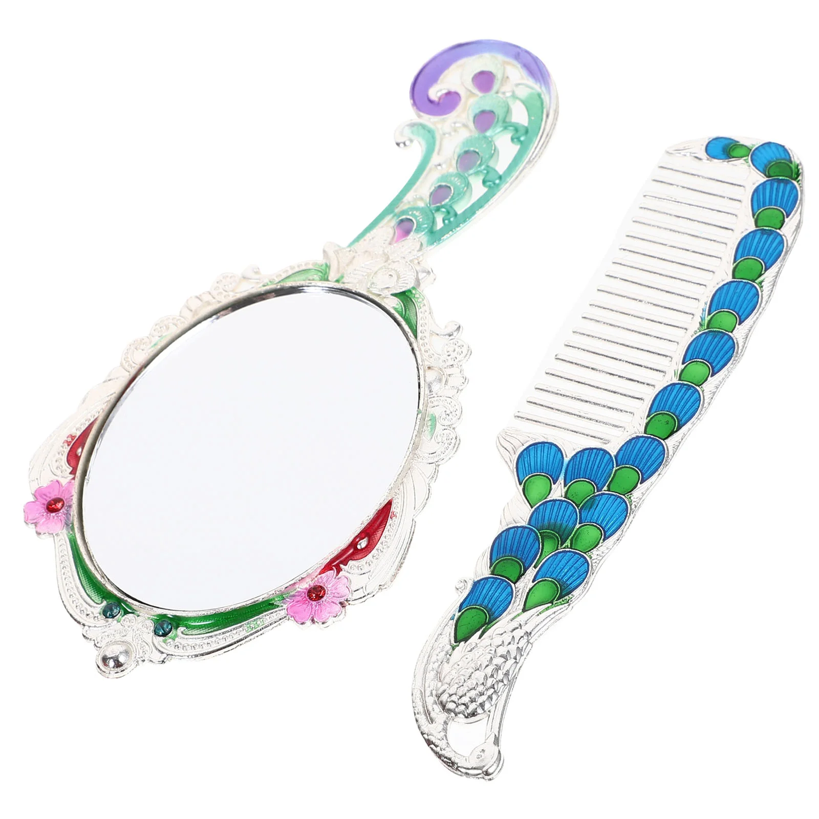 Vanity Mirror Comb Decorative Convenient Small Makeup Mirrors Girl Wear-resistant
Vanity Mirror Comb Decorative Convenient Small Makeup Mirrors Girl Wear-resistant