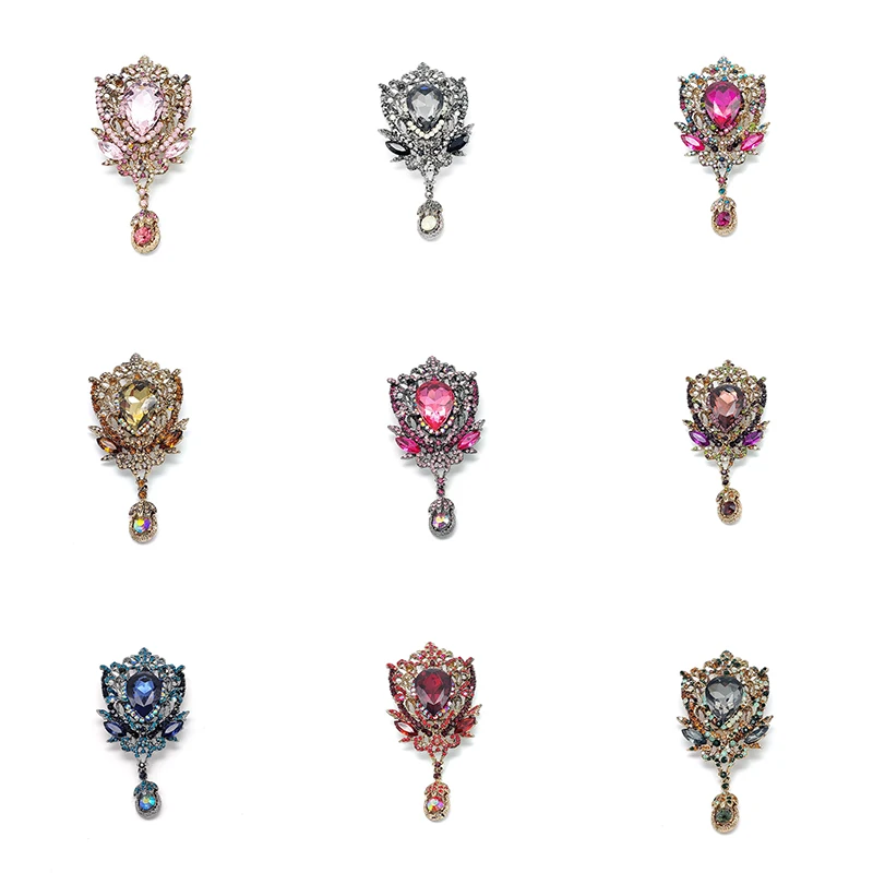 

PD BROOCH 2023 New Queen's Crown High-quality Assurance High-class Banquet Wedding Corsage Accessories Brooches for Women Gift