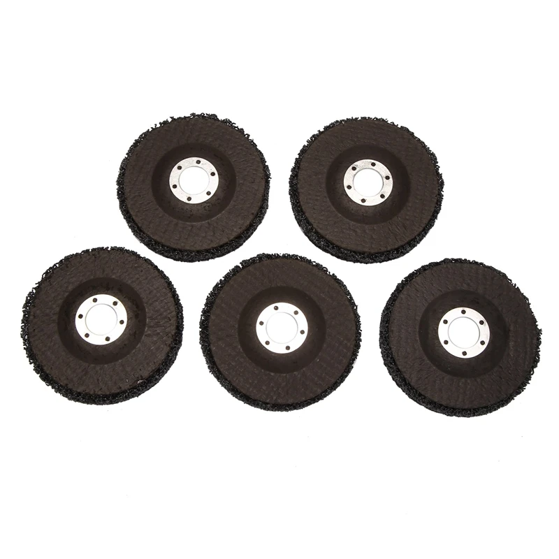 5 Sets- 4 1/2 Inch X 7/8 Inch Stripping And Clean Disc For Angle Grinders -Removes Rust,Strips Paint,Cleans Welds Black
5 Sets- 4 1/2 Inch X 7/8 Inch Stripping And Clean Disc For Angle Grinders -Removes Rust,Strips Paint,Cleans Welds Black