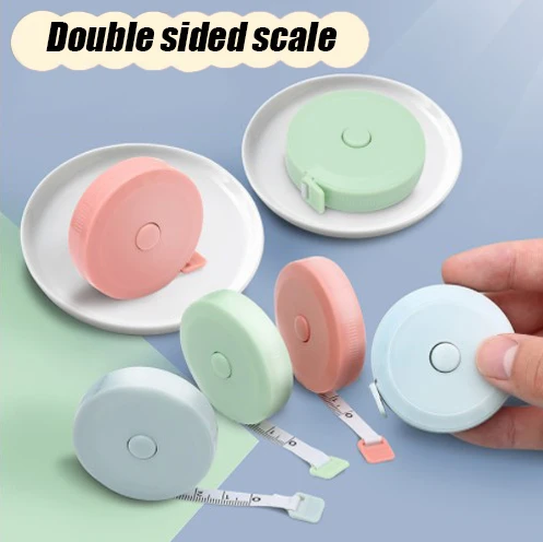 150cm/60 Inch Sewing Tailor Tape Measure Retractable Doubleside for Body Height Measuring Meter Waist Circumference Soft Ruler 
150cm/60 Inch Sewing Tailor Tape Measure Retractable Doubleside for Body Height Measuring Meter Waist Circumference Soft Ruler