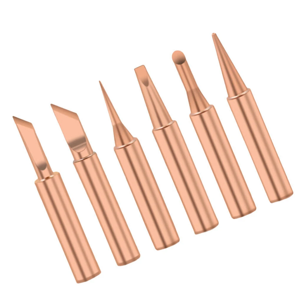 6pcs Soldering Iron Tips Sets I/ B /c K /SK/ 3/2.4 D Copper Welding Tips Head Soldering Tip Replacement Accessories
6pcs Soldering Iron Tips Sets I/ B /c K /SK/ 3/2.4 D Copper Welding Tips Head Soldering Tip Replacement Accessories