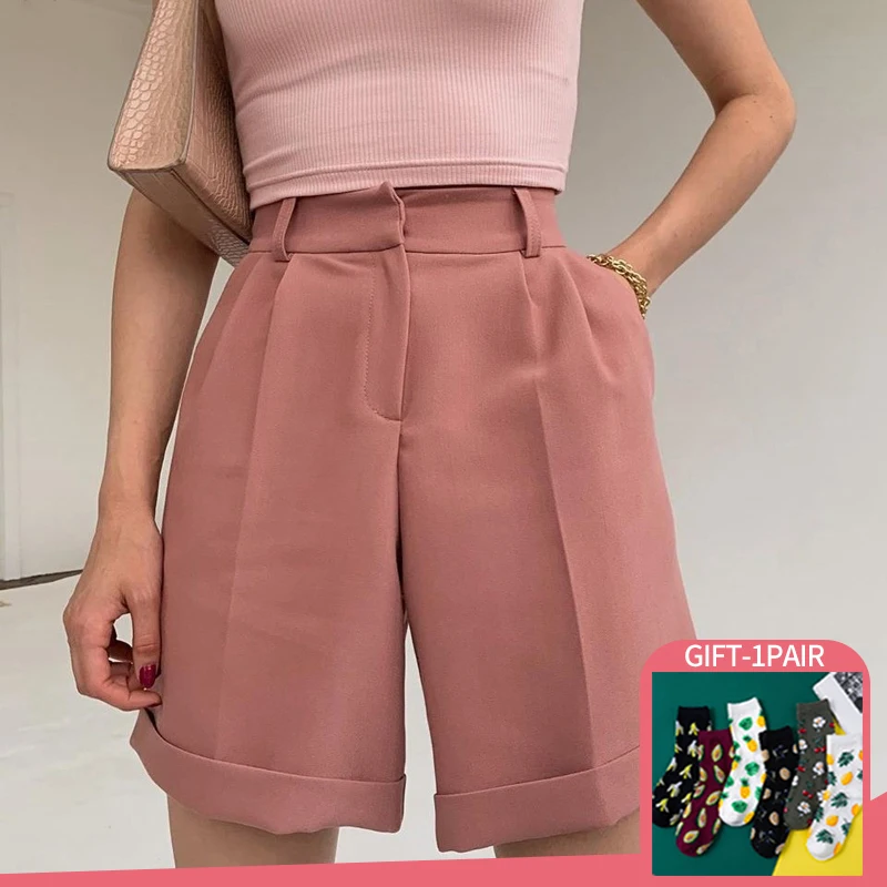 Fashion High Waist Shorts Women 2022 New Summer Casual Elegant Soft Pants with Sashes Loose Shorts with Pockets for Ladies
Fashion High Waist Shorts Women 2022 New Summer Casual Elegant Soft Pants with Sashes Loose Shorts with Pockets for Ladies