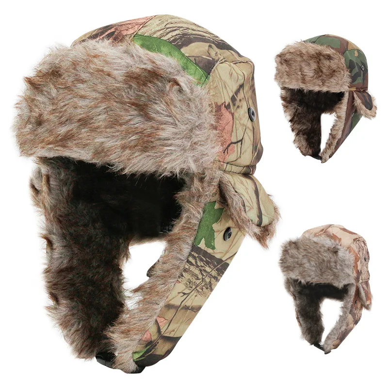 Winter Bomber Hat Women Men Russia Ushanka Trapper Trooper Hats Male Thermal Faux Fur Earflap Snow Caps
Winter Bomber Hat Women Men Russia Ushanka Trapper Trooper Hats Male Thermal Faux Fur Earflap Snow Caps