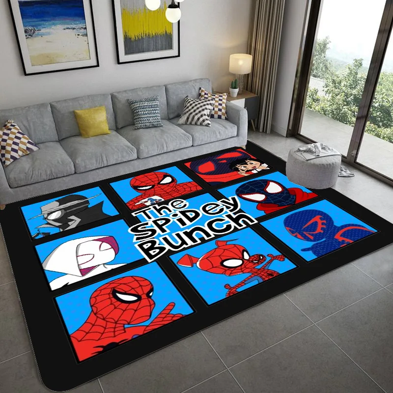 Disney Spiderman 3D Printed Carpet Home Decor Game Mat Door Mat Anti-Slip Carpet Living Room Soft Bedroom Lounge Carpet Kids
Disney Spiderman 3D Printed Carpet Home Decor Game Mat Door Mat Anti-Slip Carpet Living Room Soft Bedroom Lounge Carpet Kids