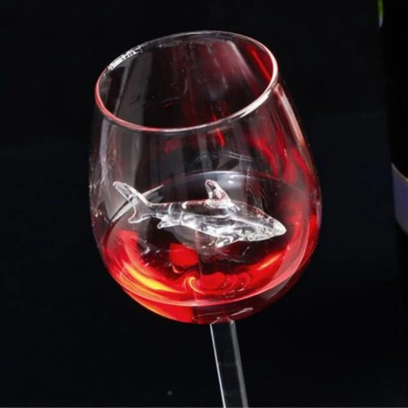 1pc Creativity Home The Original Shark Red Wine Glass Wine Bottle Crystal For Party Flutes Glass 21*7.5cm All Kinds of Red Wine
1pc Creativity Home The Original Shark Red Wine Glass Wine Bottle Crystal For Party Flutes Glass 21*7.5cm All Kinds of Red Wine