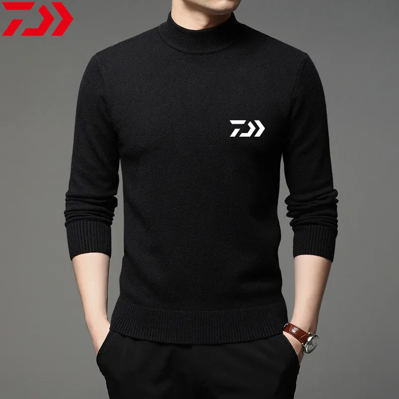 DAIWA 2024 New Winter Warm Fishing Shirt Outdoor Men Fashion Tight Fitting Shirt German Velvet Half High Collar Fishing Clothes 
DAIWA 2024 New Winter Warm Fishing Shirt Outdoor Men Fashion Tight Fitting Shirt German Velvet Half High Collar Fishing Clothes