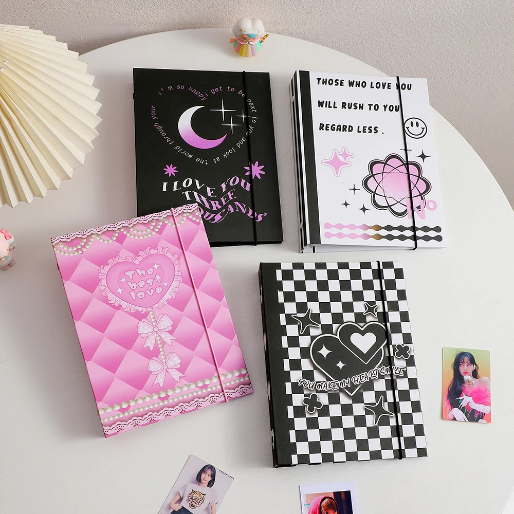 Kawaii Checkerboard A5 Binder Love Kpop Photocard Collect Book Hard Paper Cover Sleeves Bag Stationery
Kawaii Checkerboard A5 Binder Love Kpop Photocard Collect Book Hard Paper Cover Sleeves Bag Stationery