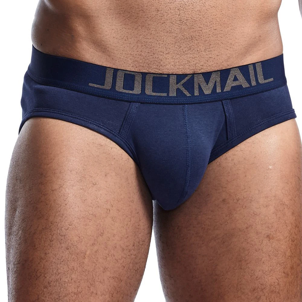 JOCKMAIL Cotton Briefs Men Sexy Underwear Bugle Pouch Underpant Brand Undies Panties Trunks Cotton Jockmail Mens Underware A50
JOCKMAIL Cotton Briefs Men Sexy Underwear Bugle Pouch Underpant Brand Undies Panties Trunks Cotton Jockmail Mens Underware A50