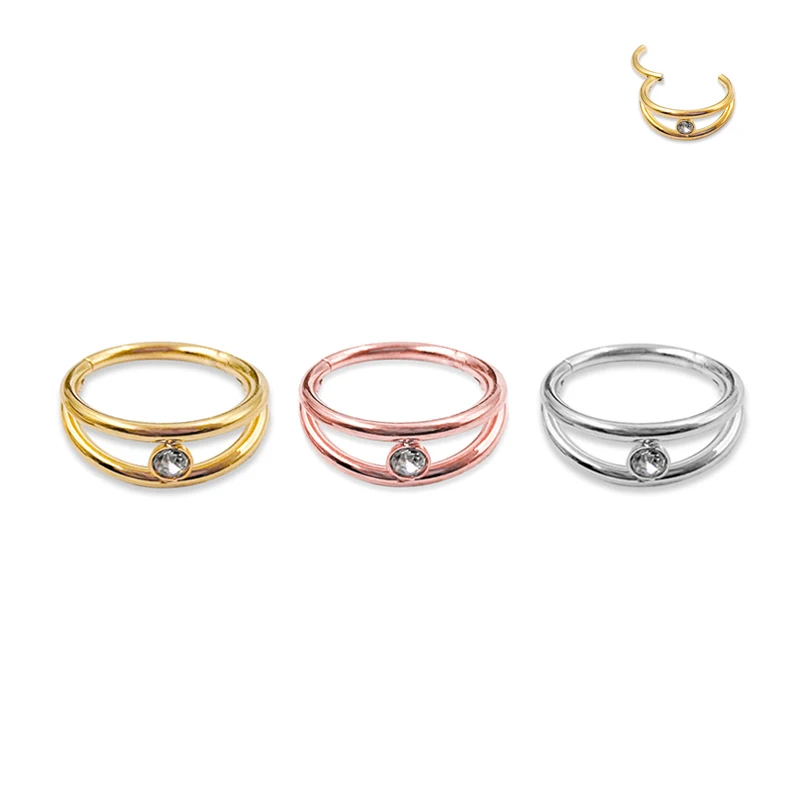 2022 New Zircon Nose Ring 316L Surgical Steel Nose Hoop Diaphragm Nose Piercing Body Decoration Fashion Ladies Accessories
2022 New Zircon Nose Ring 316L Surgical Steel Nose Hoop Diaphragm Nose Piercing Body Decoration Fashion Ladies Accessories