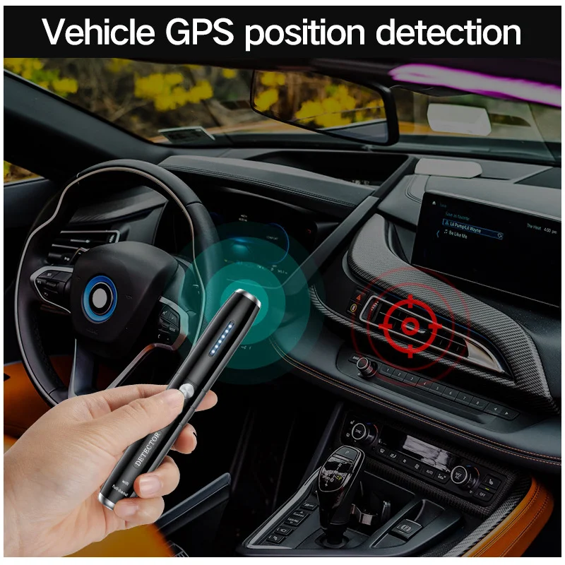 

T8 Anti Camera Bug Tracking Eavesdropping Candid Check Scanning GPS Position Detection Intelligent Positioning Infrared Detector