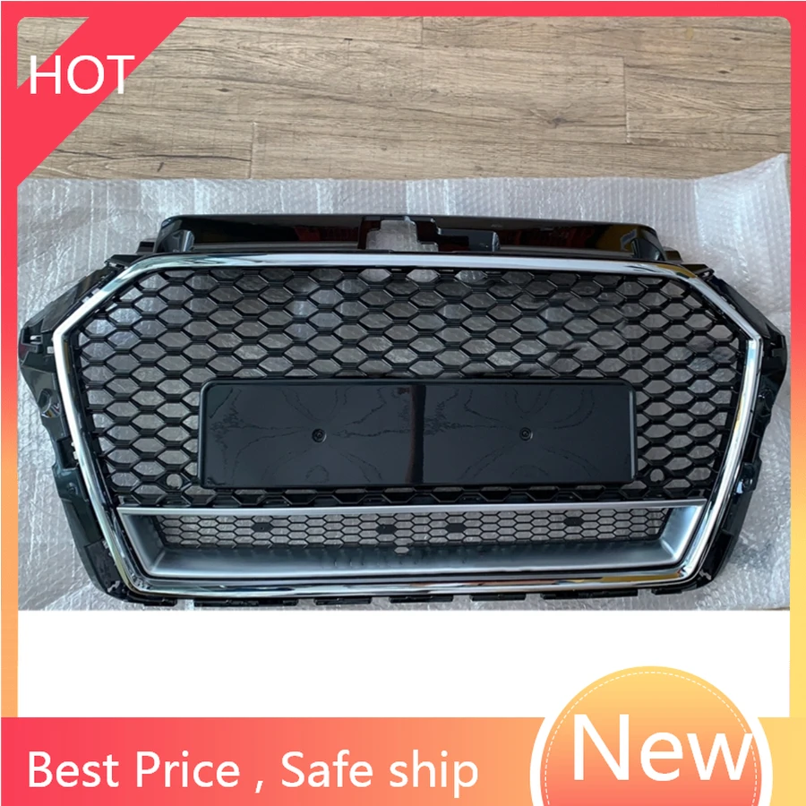Car Front Bumper Grill Center Grille for Audi A3/S3 8V 2017 2018 2019 (Refit for RS3 Style) Car Front Bumper Grille fast ship
Car Front Bumper Grill Center Grille for Audi A3/S3 8V 2017 2018 2019 (Refit for RS3 Style) Car Front Bumper Grille fast ship