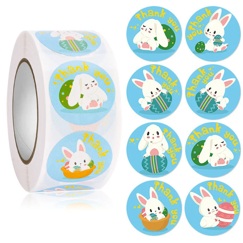 500pcs Happy Easter Cute Rabbit/Egg Stickers Gift Sealing Labels Baking Package Party DIY Wrapping Box Kids Gift Bag Decor
500pcs Happy Easter Cute Rabbit/Egg Stickers Gift Sealing Labels Baking Package Party DIY Wrapping Box Kids Gift Bag Decor