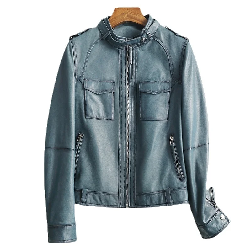 Genuine Leather Jacket Woman Clothes Sheepskin Coats Famale Fashion Style Autumn Jackets Ladies Chaqueta De Cuero SQQ67 2023
Genuine Leather Jacket Woman Clothes Sheepskin Coats Famale Fashion Style Autumn Jackets Ladies Chaqueta De Cuero SQQ67 2023