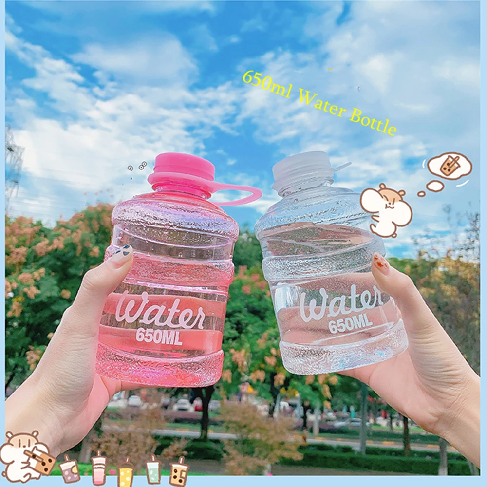 650ml Creative Mini Bucket Water Bottle Clear Frosted Sport Tea Coffee Cup Outdoor Fitness Drinking Water Cup Student Couple Cup
650ml Creative Mini Bucket Water Bottle Clear Frosted Sport Tea Coffee Cup Outdoor Fitness Drinking Water Cup Student Couple Cup