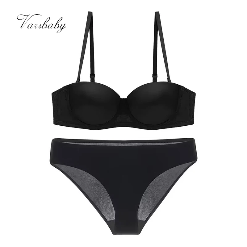 Varsbaby Women Invisible Bra Strapless Bralette 1/2 Cup Lady Underwear Sets Female Seamless Party Wedding Bra Sexy Lingerie Suit
Varsbaby Women Invisible Bra Strapless Bralette 1/2 Cup Lady Underwear Sets Female Seamless Party Wedding Bra Sexy Lingerie Suit