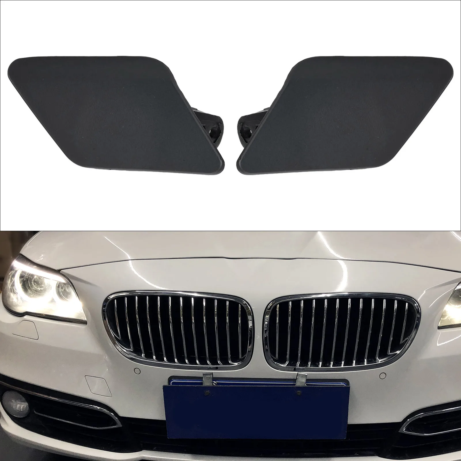 1 Pair Plastic Car Headlight Washer Nozzle Cover Caps for BMW 3 Series F30 320i 328i 335i 2012-2015 51117293032,51117293031
1 Pair Plastic Car Headlight Washer Nozzle Cover Caps for BMW 3 Series F30 320i 328i 335i 2012-2015 51117293032,51117293031