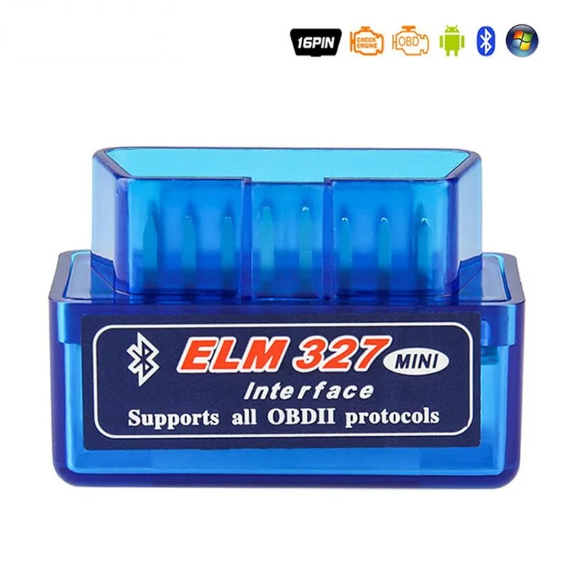 Mini V2.1 ELM327 OBD2 Bluetooth Auto Scanner OBDII 2 Automobile Detector Code Reader Diagnostic Tool for Android Windows Symbian
Mini V2.1 ELM327 OBD2 Bluetooth Auto Scanner OBDII 2 Automobile Detector Code Reader Diagnostic Tool for Android Windows Symbian