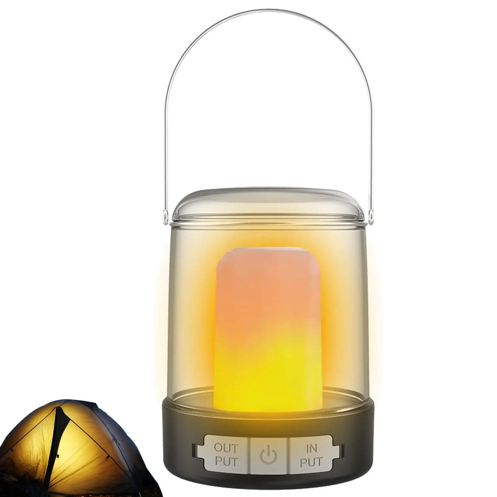 Portable Camping Lantern Rechargeable Lantern Light IPX4 Waterproof LED Camping Lights Hanging Lamp For Patio Garden Yard
Portable Camping Lantern Rechargeable Lantern Light IPX4 Waterproof LED Camping Lights Hanging Lamp For Patio Garden Yard
