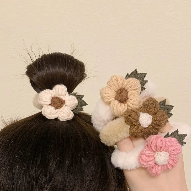 Korean Fashion Flower Rubber Band Sweet Plush Elastic Hairbands Headband Hair Rope For Kid Girls Hair Accessories Hairwear Gifts
Korean Fashion Flower Rubber Band Sweet Plush Elastic Hairbands Headband Hair Rope For Kid Girls Hair Accessories Hairwear Gifts