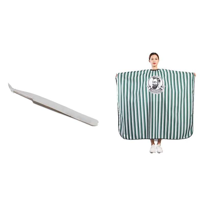 Anti-Static Tweezer Maintenance Tool Curved Pointed With Hair Cut Household Barber Shop Hairdressing Apron
Anti-Static Tweezer Maintenance Tool Curved Pointed With Hair Cut Household Barber Shop Hairdressing Apron